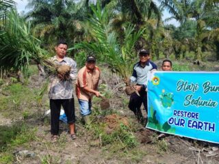 LDII OKU Timur Gelar Aksi Tanam Pohon Peringati Hari Bumi