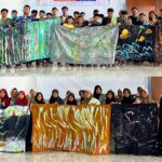 Antusias! Remaja LDII Paser Belajar Membatik di Kegiatan Pra-Musda 2025