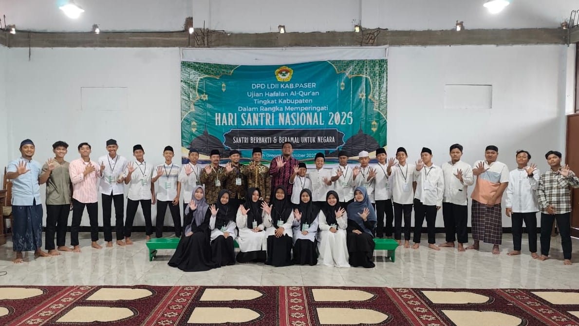 Hari Santri Nasional 2025: LDII Paser Adakan Ujian Hafalan Al-Qur’an untuk Santri