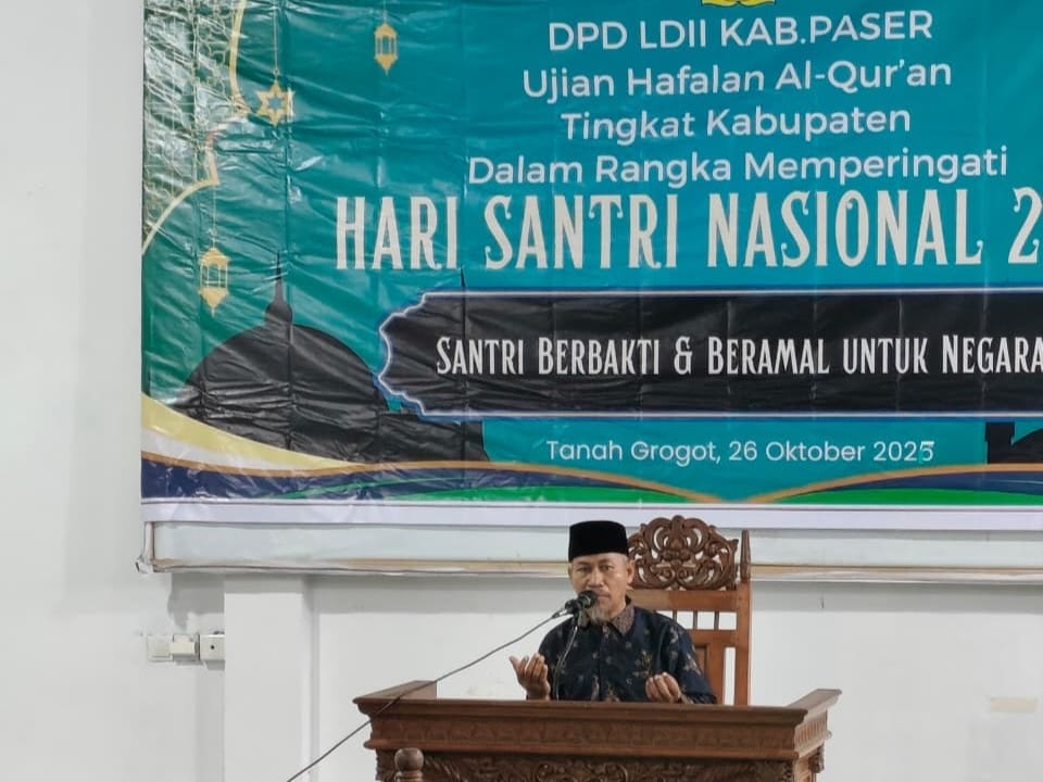 ust suwarto pembukaan dan baca doa barokah untuk acara ujian hafalan alquran