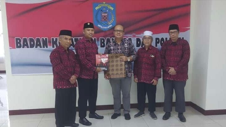 DPD LDII Paser Serahkan Hasil Musda VII kepada Kesbangpol sebagai Wujud Tertib Organisasi