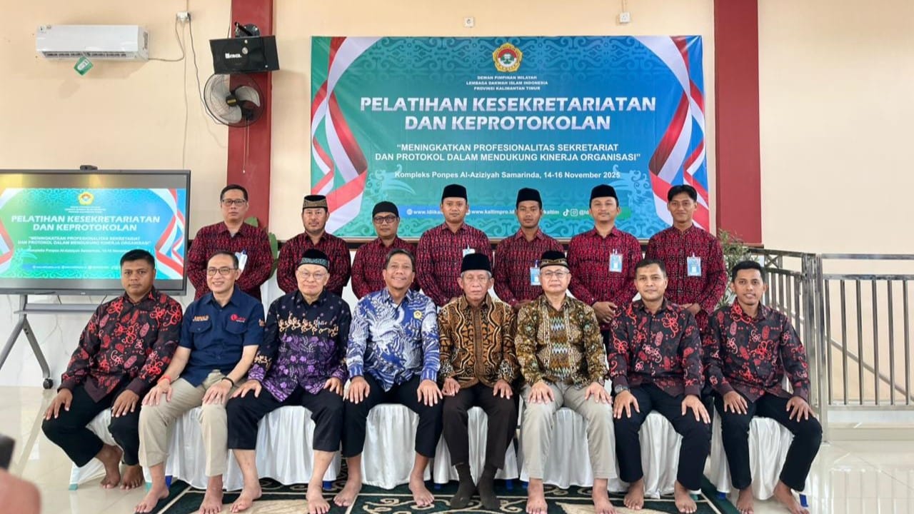 LDII Paser Ikuti Pelatihan Kesekretariatan dan Keprotokolan LDII Kaltim