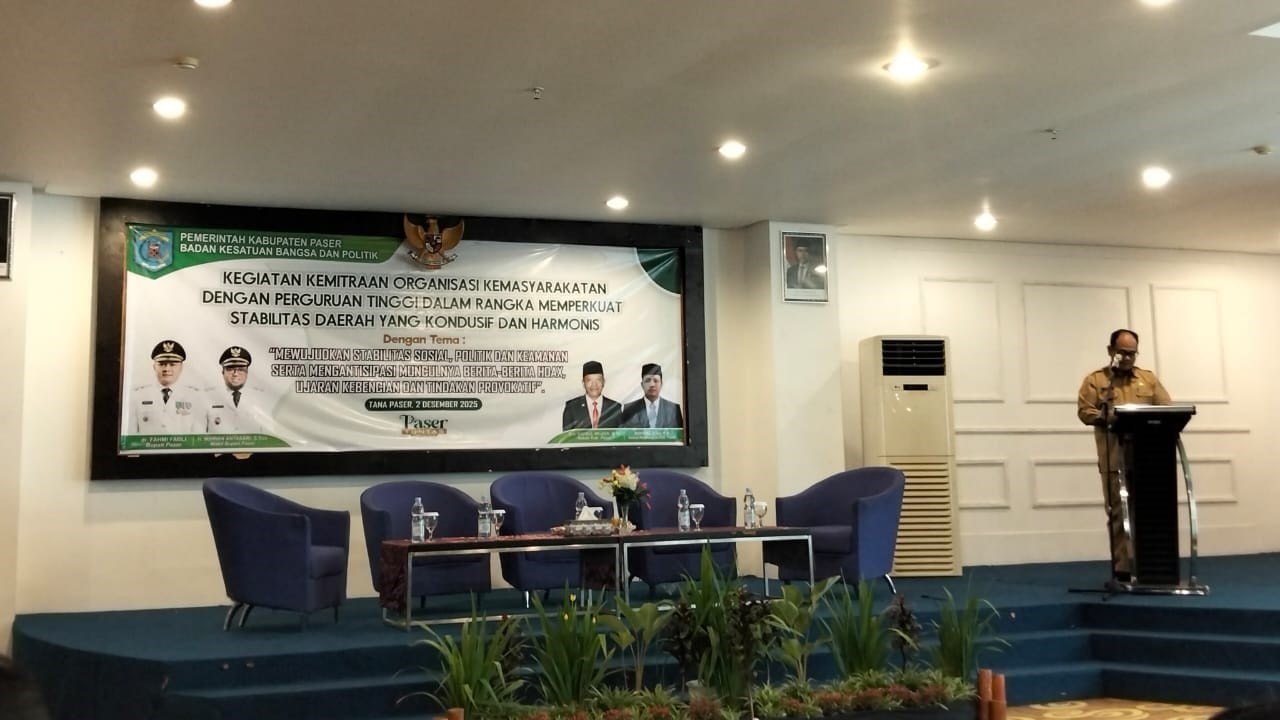 LDII Paser menghadiri undangan kesbangpol