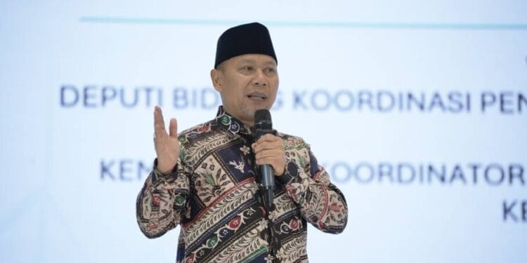 Deputi Bidang Koordinasi Penguatan Karakter dan Jati Diri Bangsa Kemenko PMK Prof. Warsito menghadiri Munas X LDII