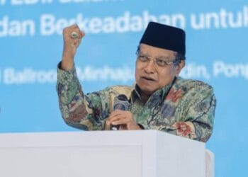 Ketua Lembaga Persahabatan Ormas Islam (LPOI), KH. Said Aqil Siradj menghadiri Munas X LDII.