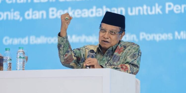 Ketua Lembaga Persahabatan Ormas Islam (LPOI), KH. Said Aqil Siradj menghadiri Munas X LDII.