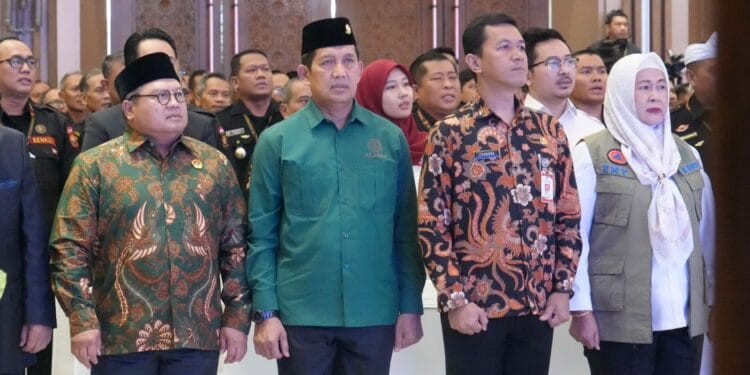 gambar DPP LDII menghadiri acara rapimnas senkom mitra polri