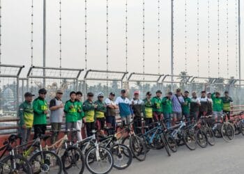 Gowes Bersama LDII Tanah Grogot, DPD LDII Paser, dan DPW LDII Kaltim
